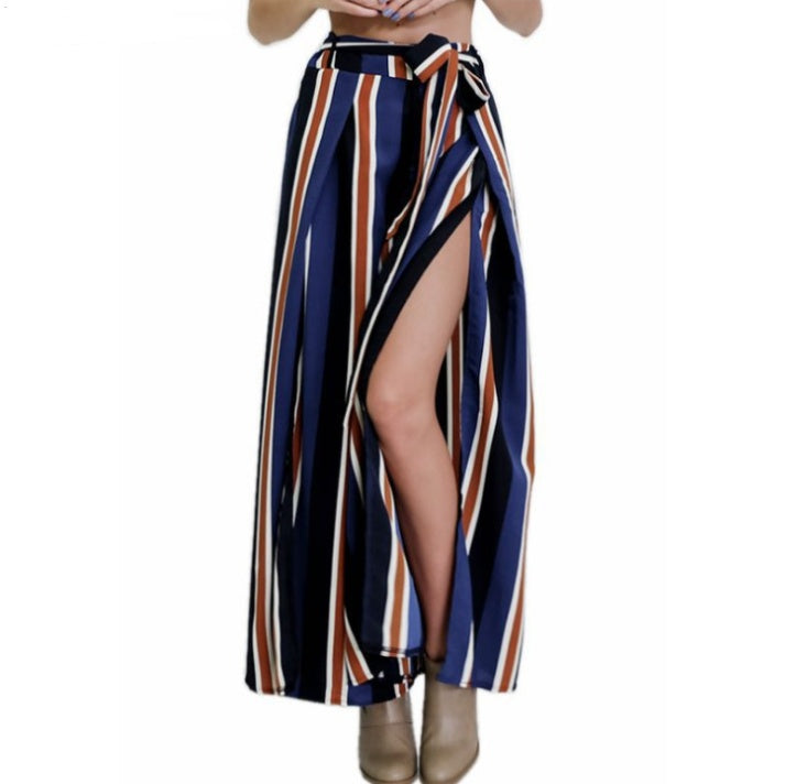 Weit geschnittene Damenhose
