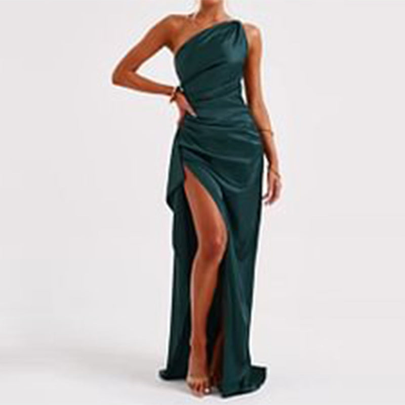 Satin Kleid