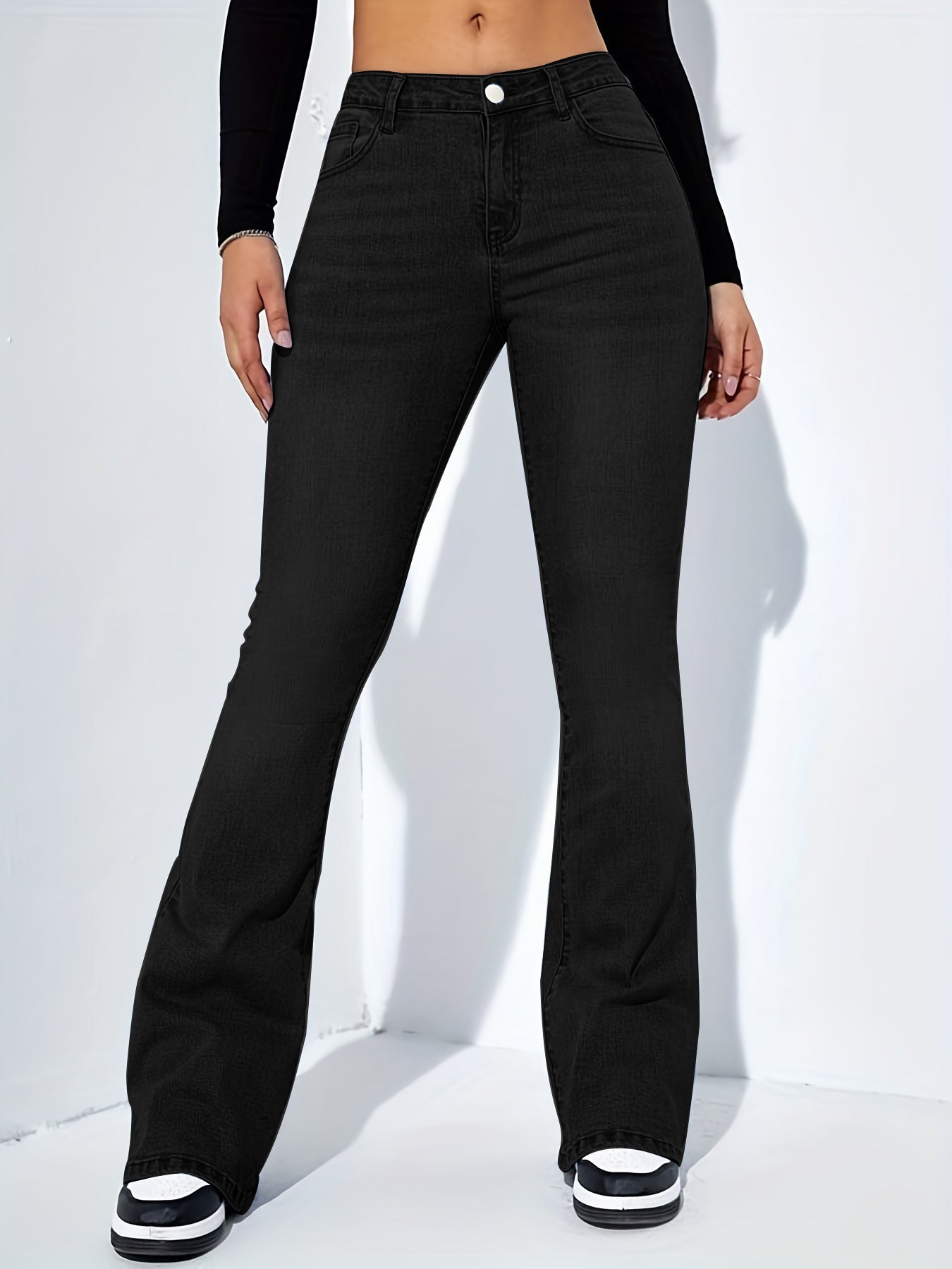 Damen-Slim-Fit-Jeans
