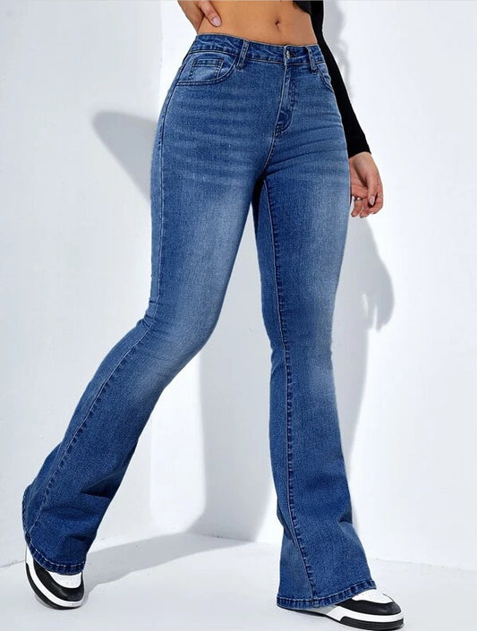 Damen-Slim-Fit-Jeans