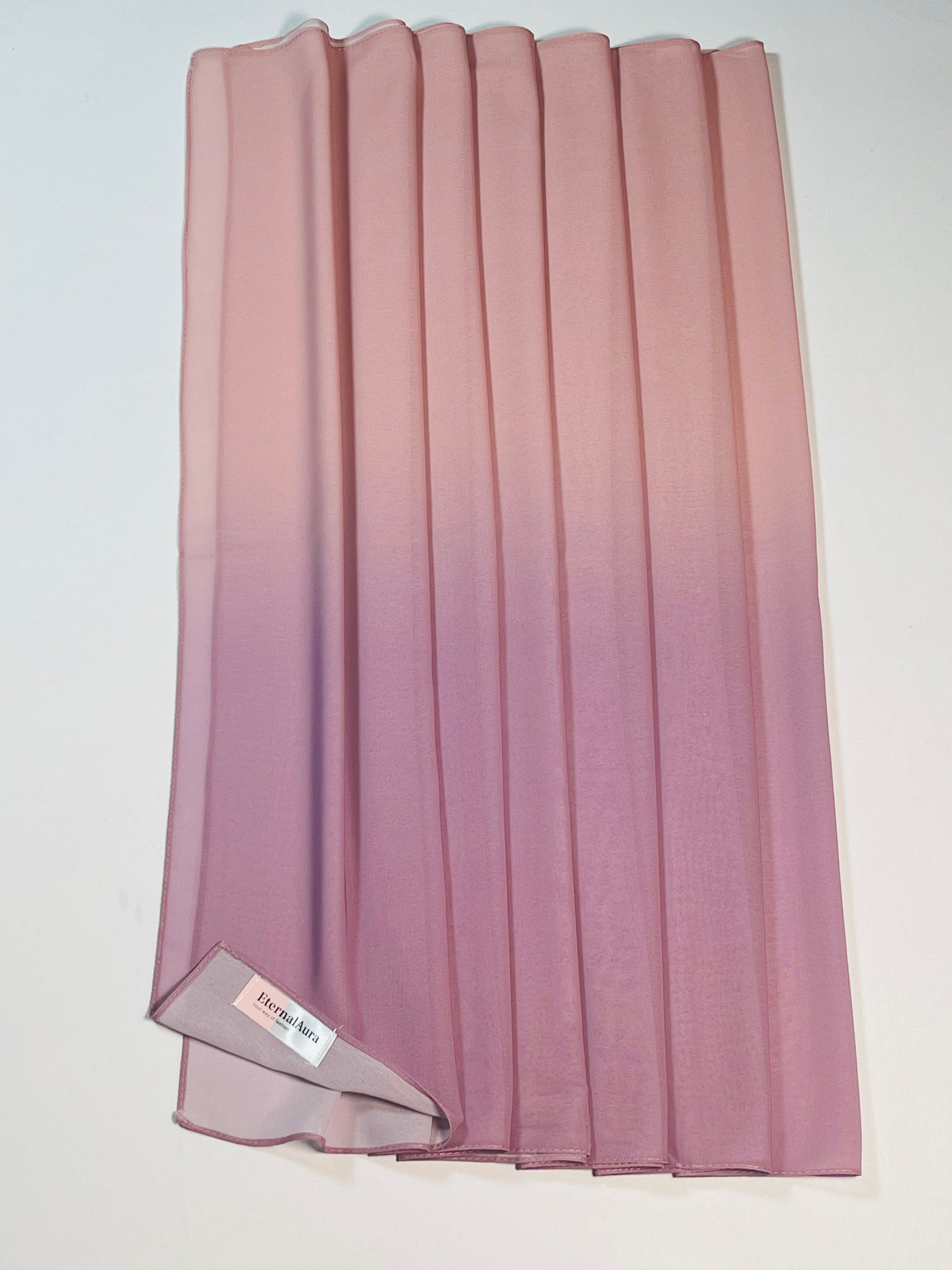 Ombre Farbe Chiffon Produkt 6