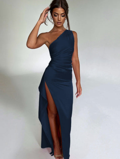 Satin Kleid