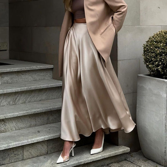 Langer Satin Rock