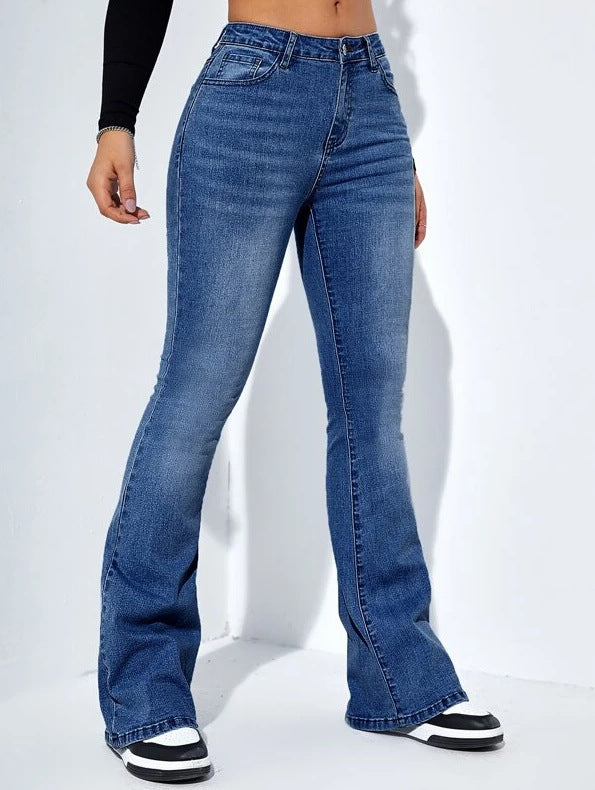 Damen-Slim-Fit-Jeans