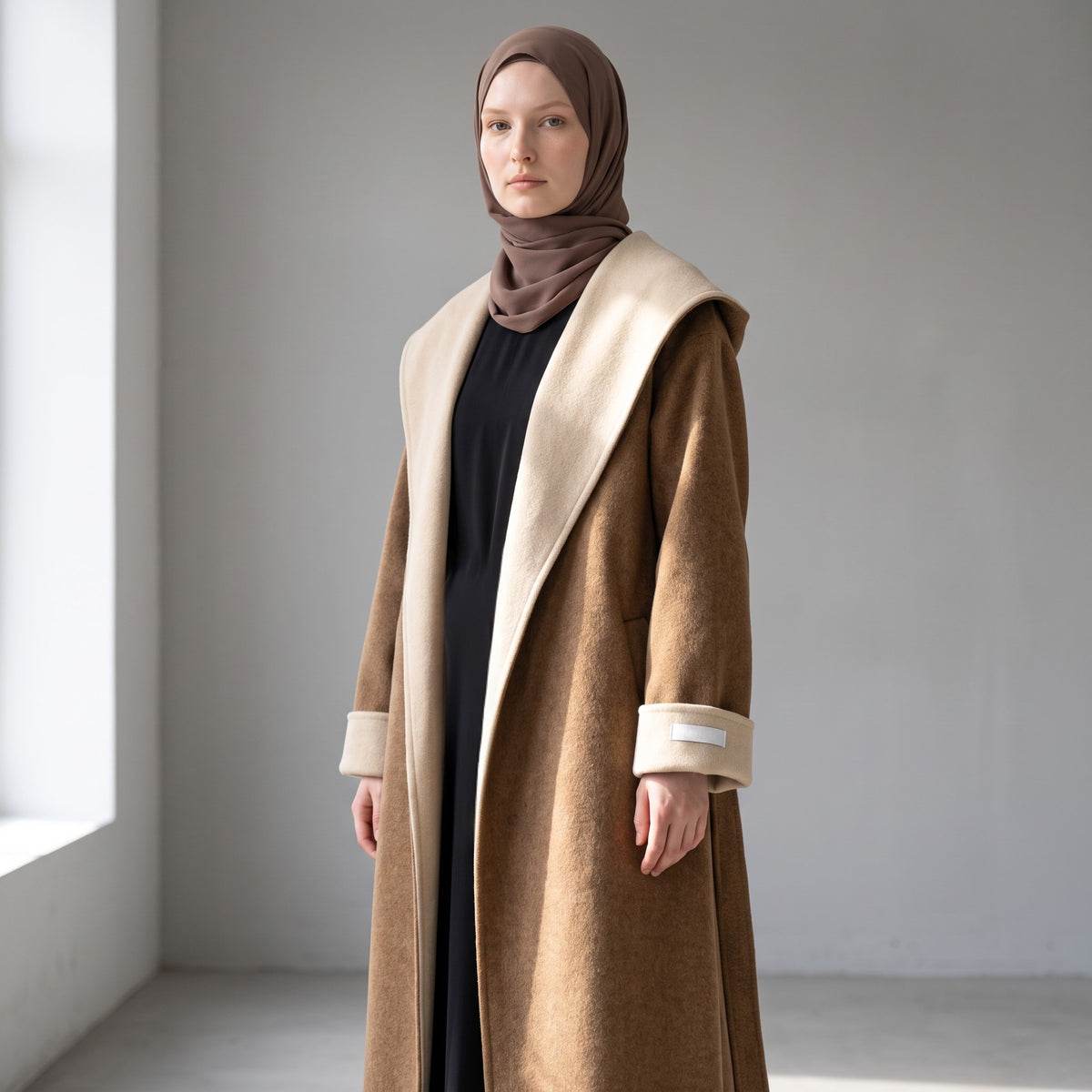 Aurelia Wool Wrap Coat