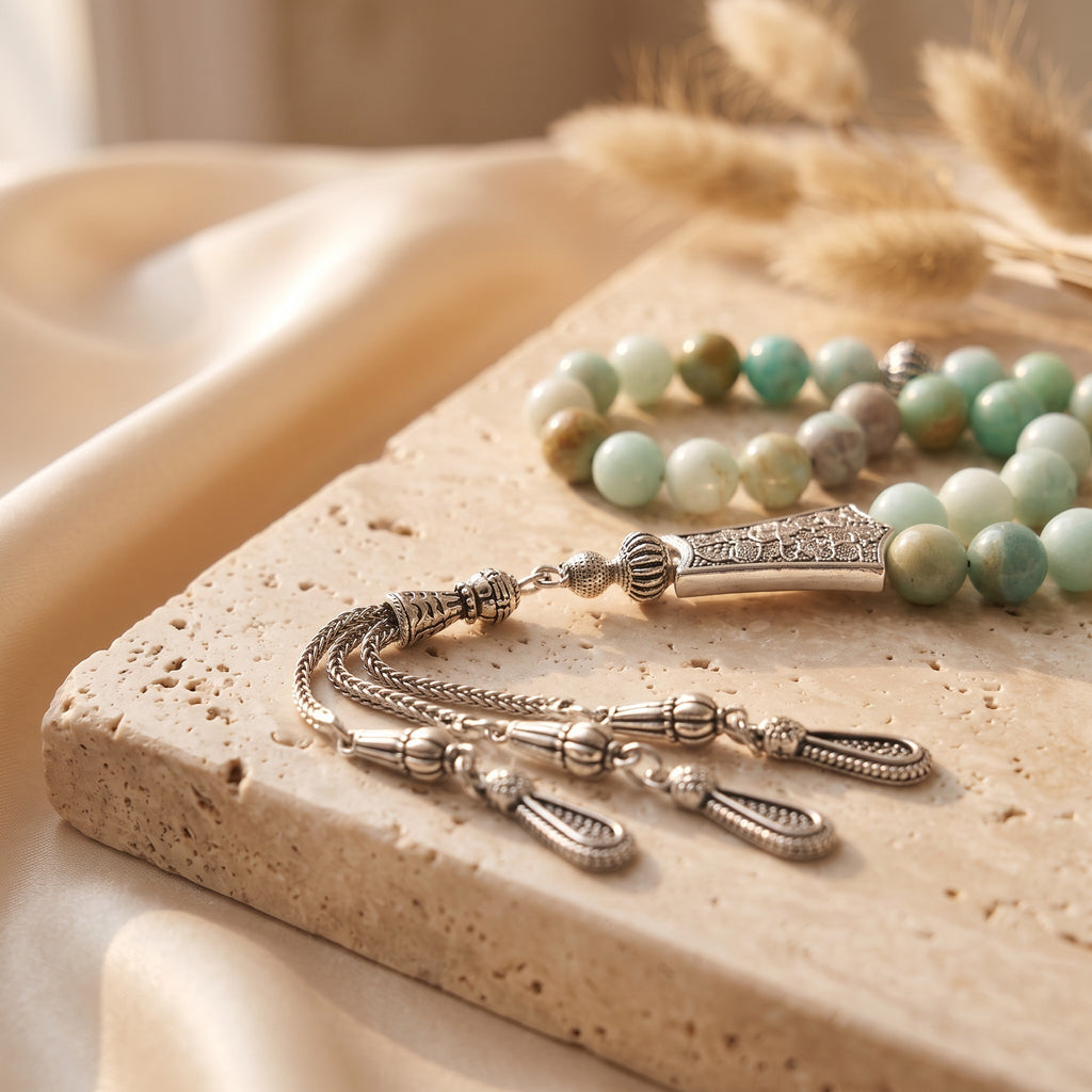 Aqua Sage Tasbih
