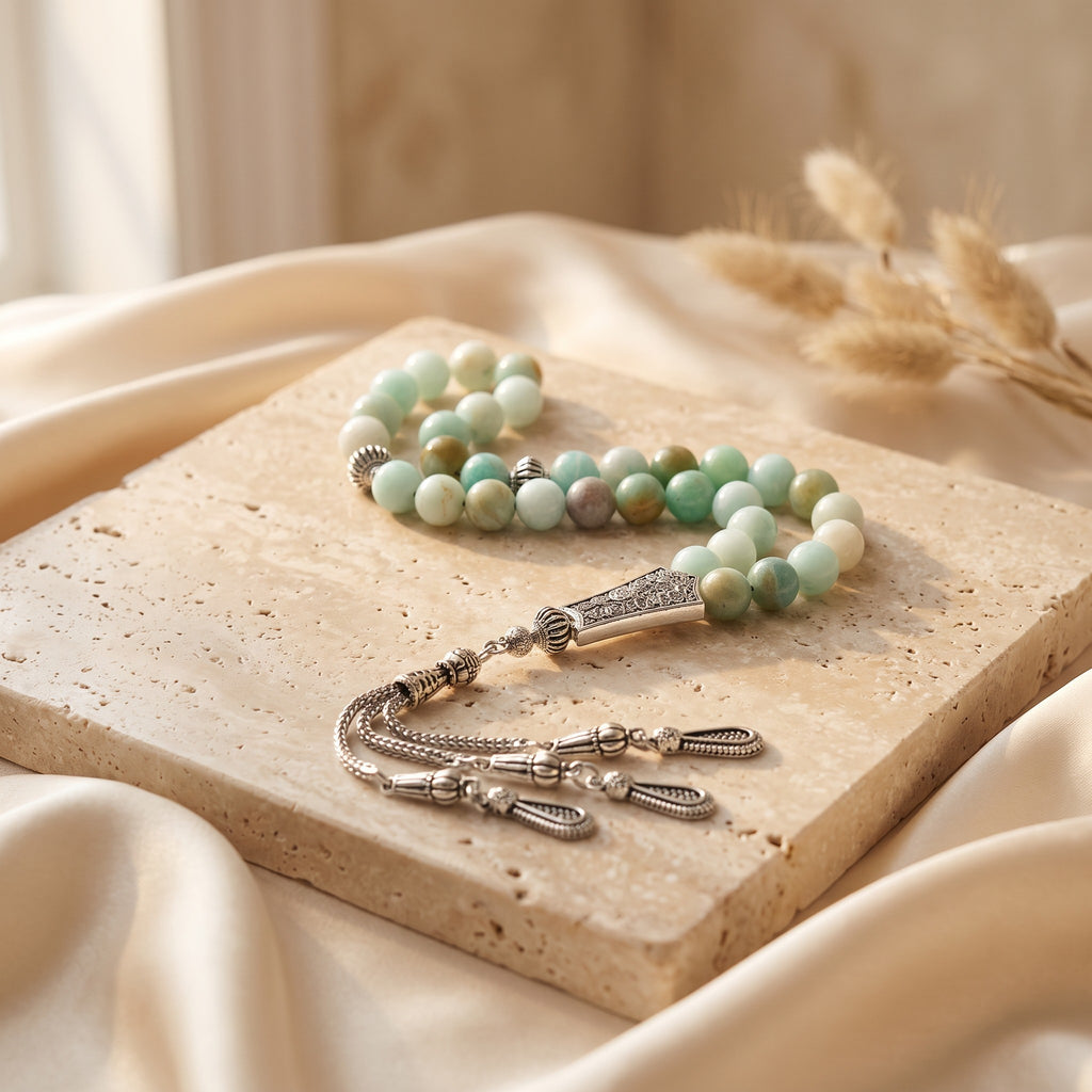 Aqua Sage Tasbih