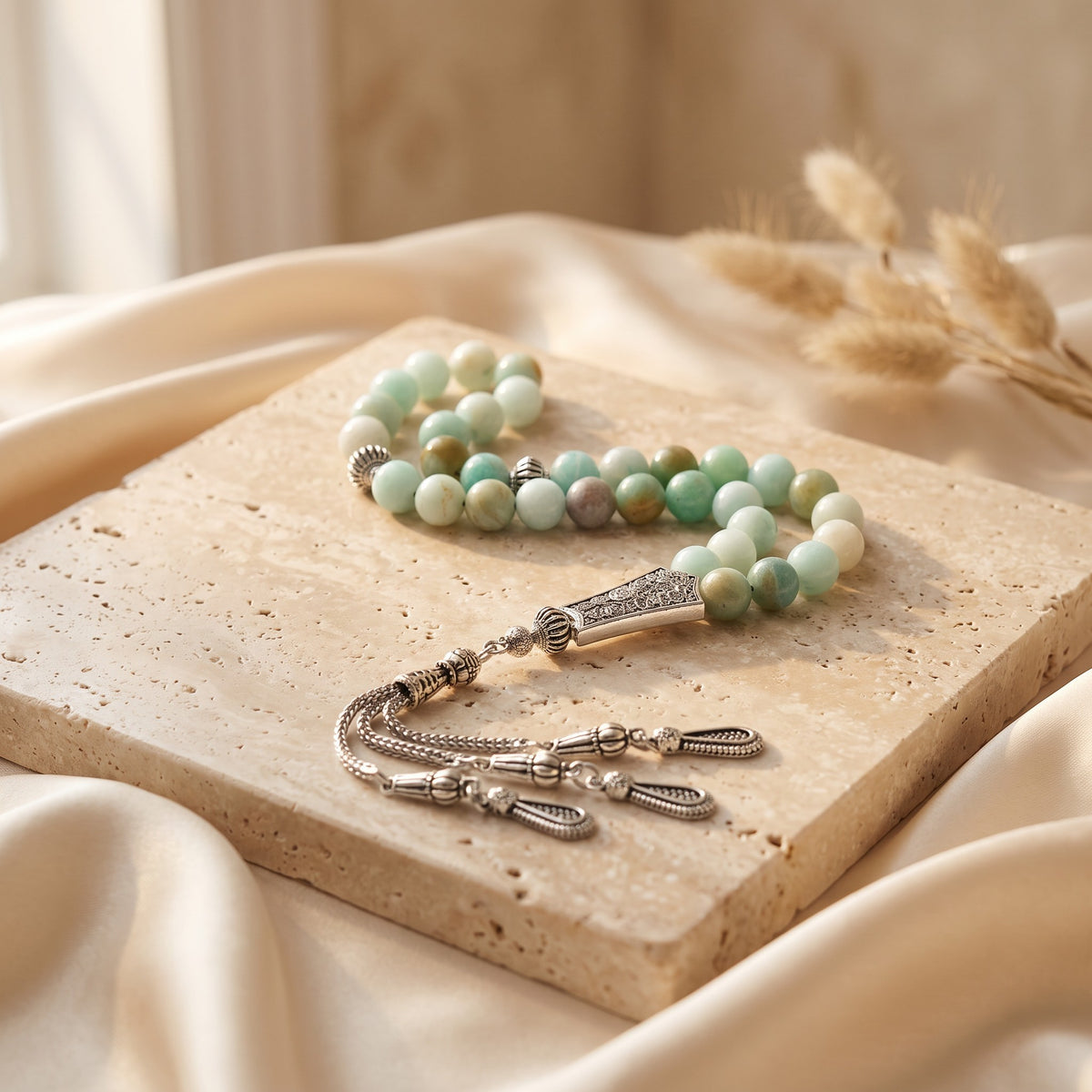 Aqua Sage Tasbih